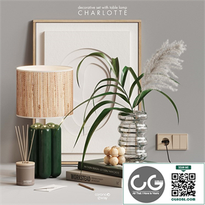 green decor set
