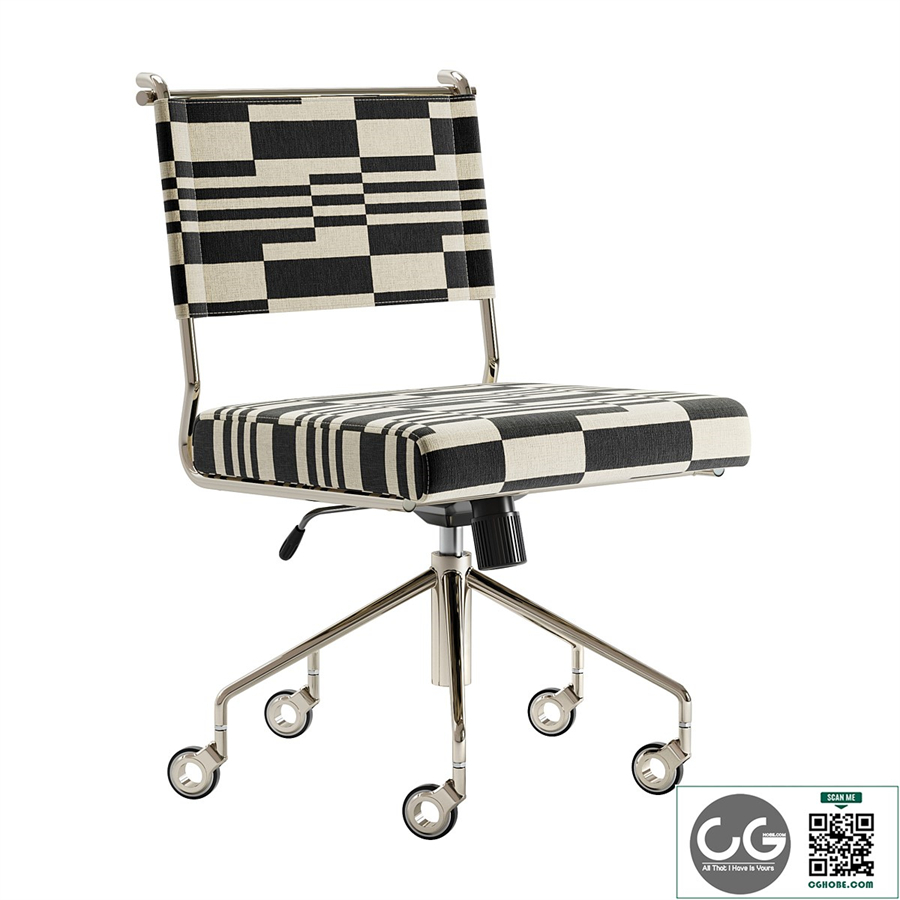 CB2 Vicino Upholstered Office Chair