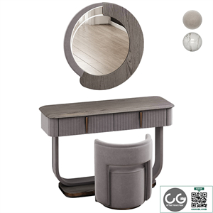 Saber Jewels CRYSTAL Narrow Dressing table