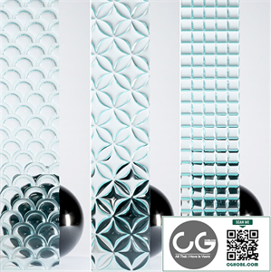 Glass 4K Materials V1-1 - 3 materials