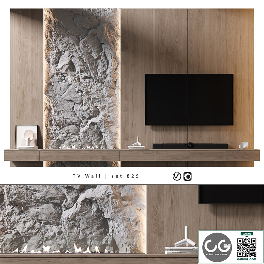 TV Wall | set 825