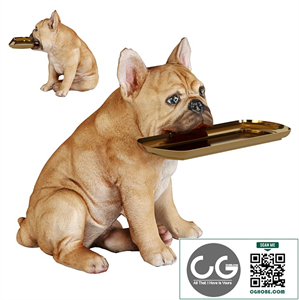 Deco Figurine Butler Frenchy