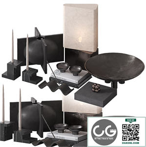Black Decor Set by 101 COPENHAGEN