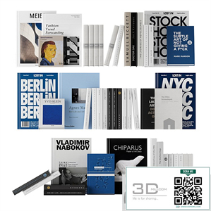 book set 02 - blue