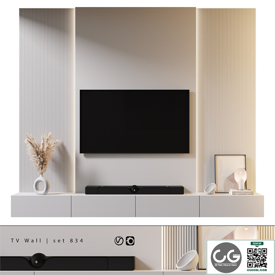 TV Wall | set 834