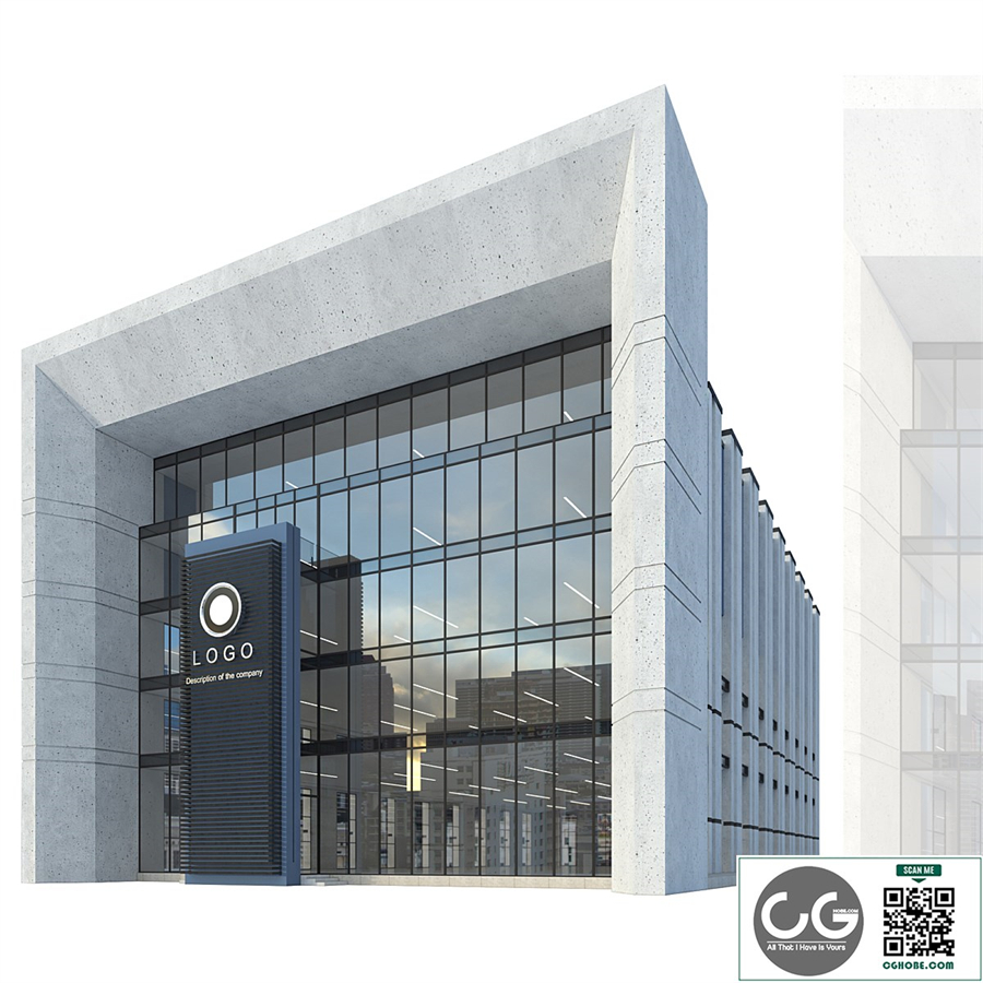 Modern Commercial Building No1