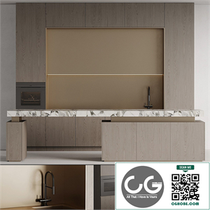 Kitchen with island 008