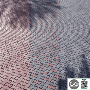 Paving Concrete Set 02