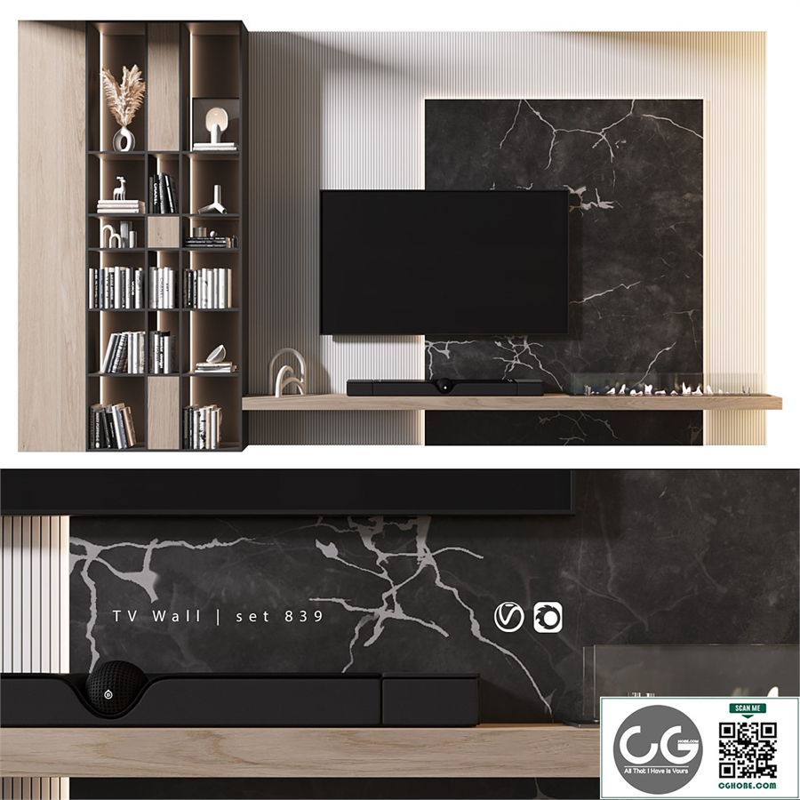 TV Wall | set 839
