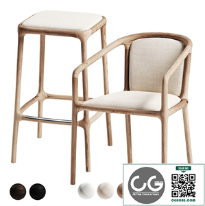 Bar and dining chair from KARIMOKU CASE STUDY