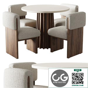 Table and Chair Prague and Murphy by cozymatic