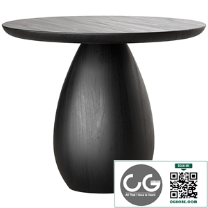 Koa Wood End Table