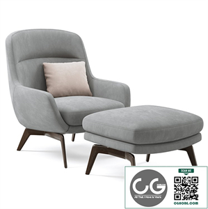 Minotti Belt Bergere Armchair