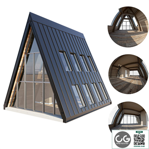 A-Frame Forest House