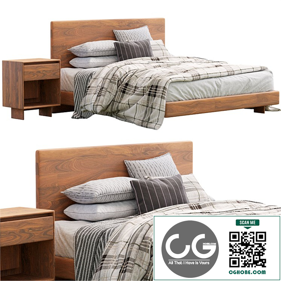 Anton Solid Wood Bed By West Elm