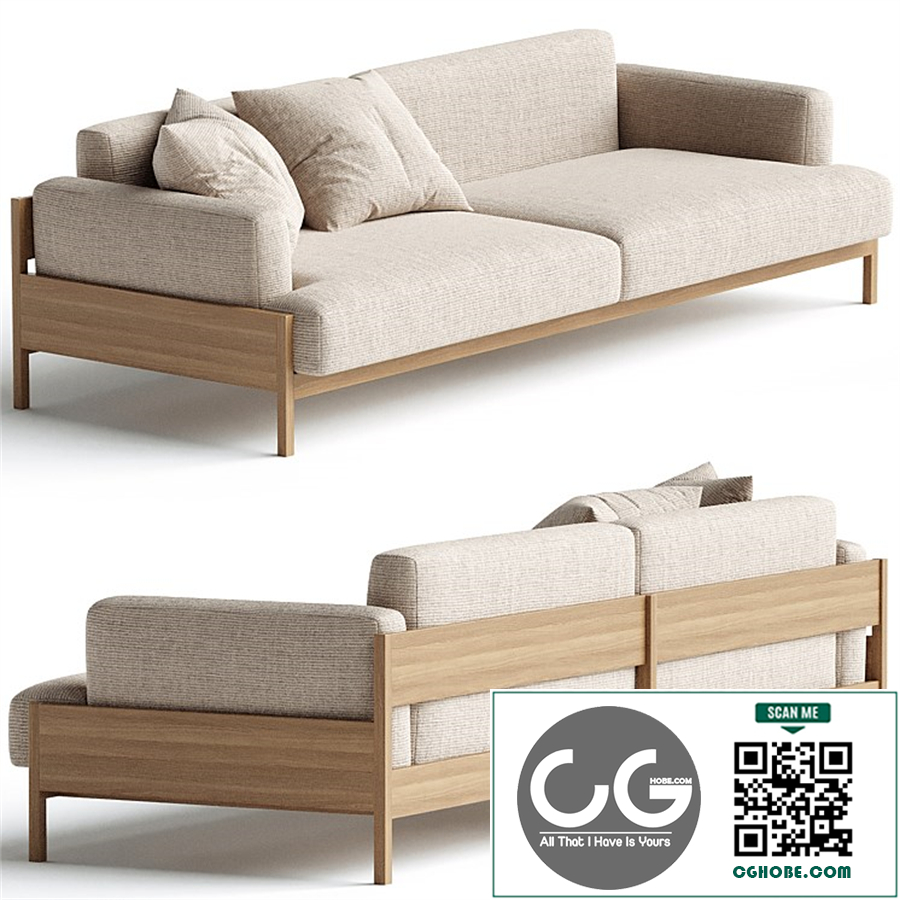 Kinuta Sofa 3 Seater A S01 