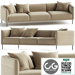 Konami Sofa 3 Seater