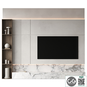 TV Wall set 02
