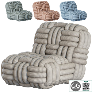 Knitty Lounge Chair by Moooi