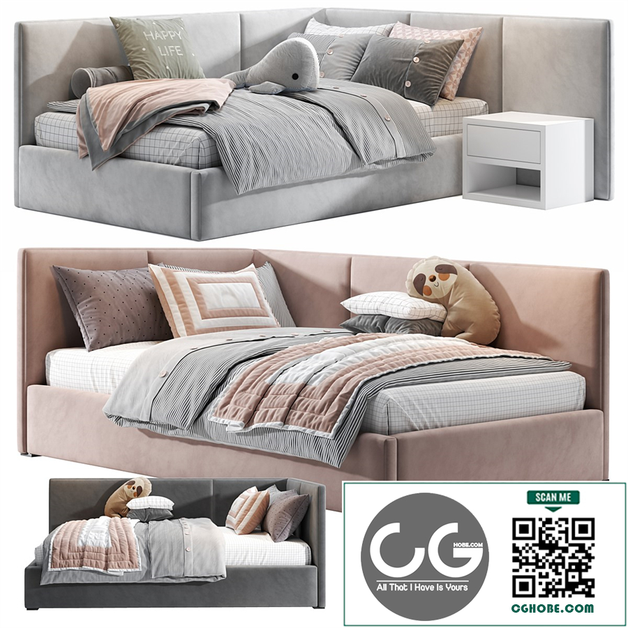 BR Corner Bed