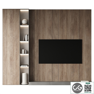 TV Wall set 03