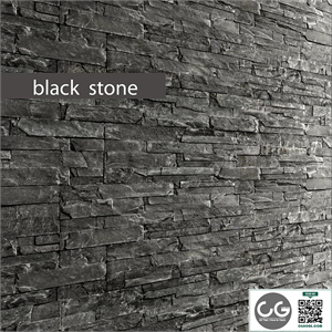 Masonry.masonry, wall, wild stone, slate, black, loft