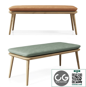 Elora Wood Bench.