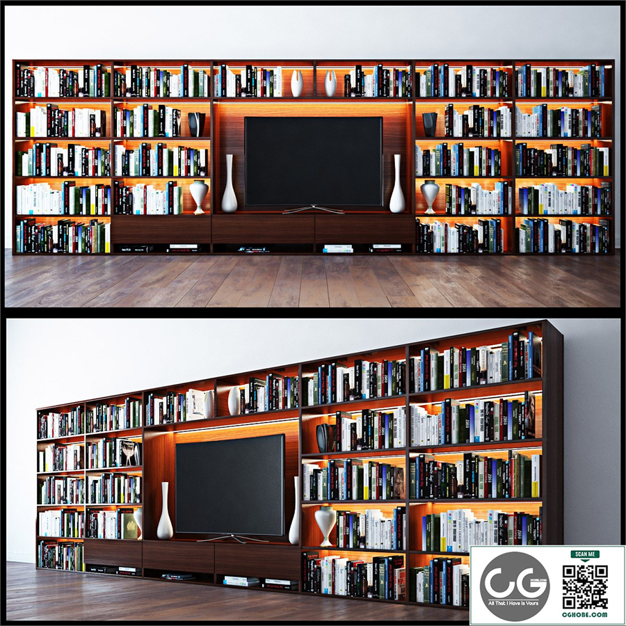 bookshelves
