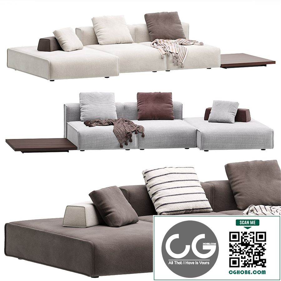 Niveaux Modular Sofa By Lema