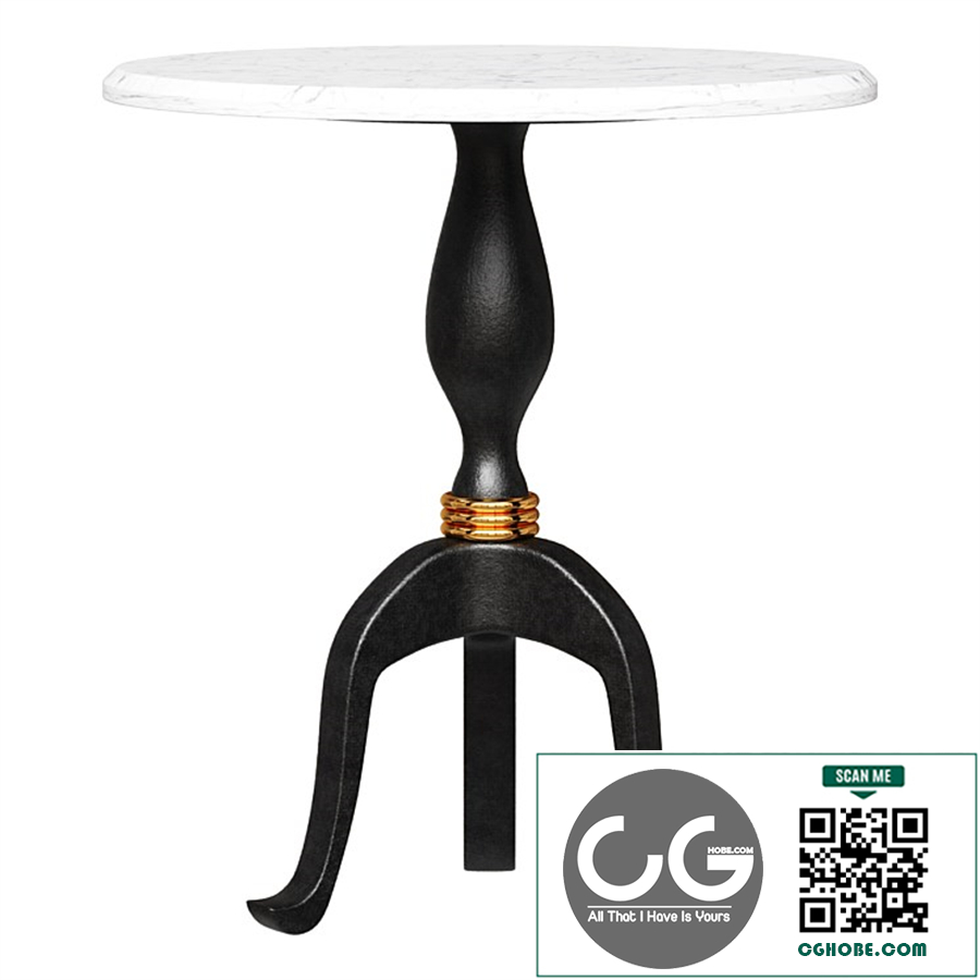 Dining table REIGN SMALL ROUND MARBLE DINING TABLE