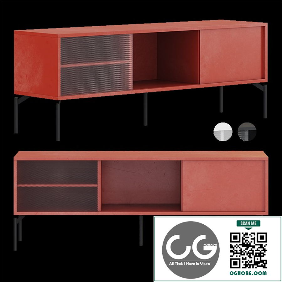 Met TV Stand by noo.ma design