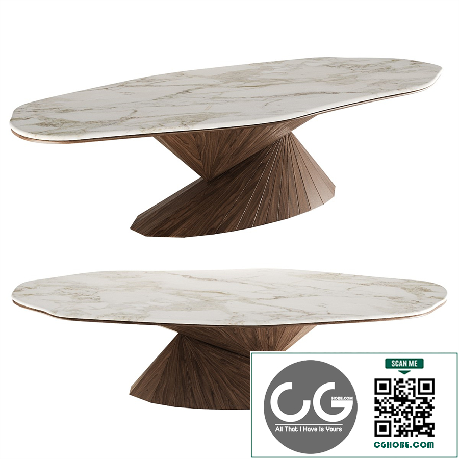 Bonsai Dining Table by Alma de Luce