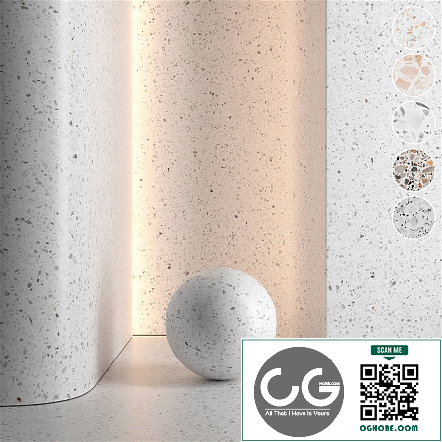 Terrazzo Marble set