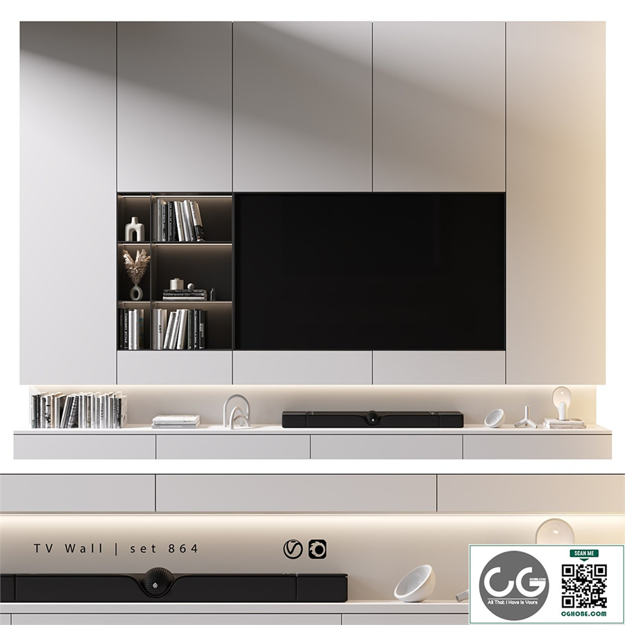 TV Wall | set 864