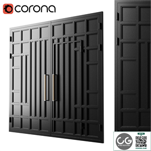 Gate black hi-tech