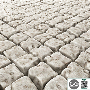 The old square pavers