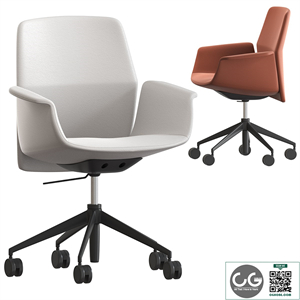 Downtown office chair by Poltrona Frau