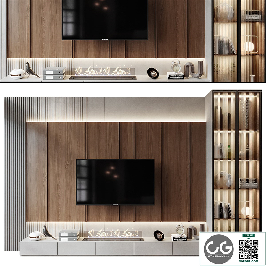 TV shelf 0660