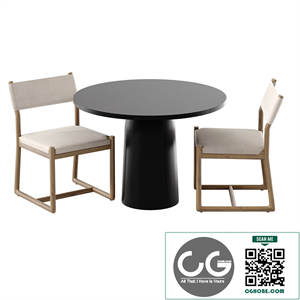 Outdoor furniture table and chairs for garden patio cafe Bilson outoor