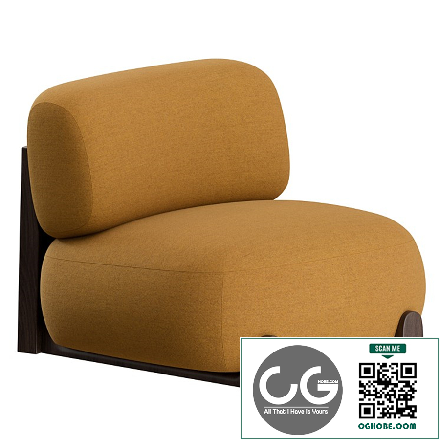 Fort Lounge Chair by Van Rossum