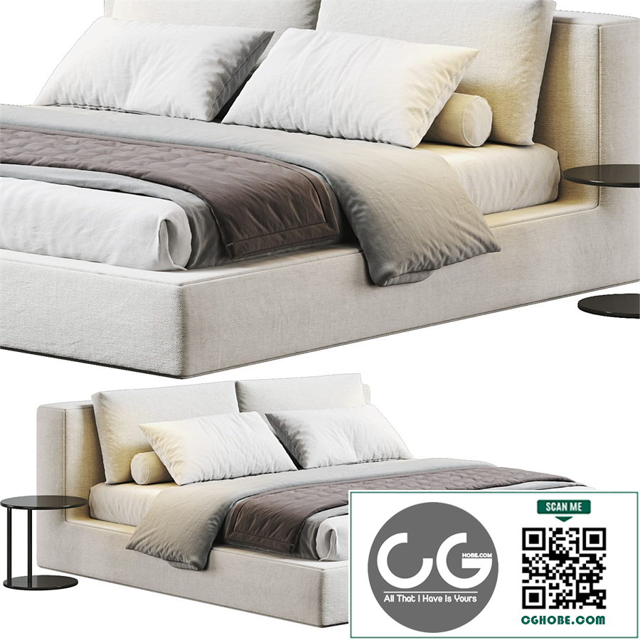 RH Cloud Bed