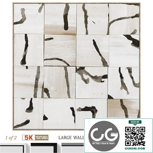 Large Abstract Neutral Wall Art C-921