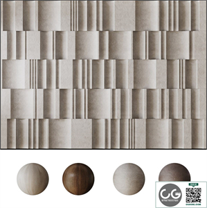 Decorative 3D wall panel 013