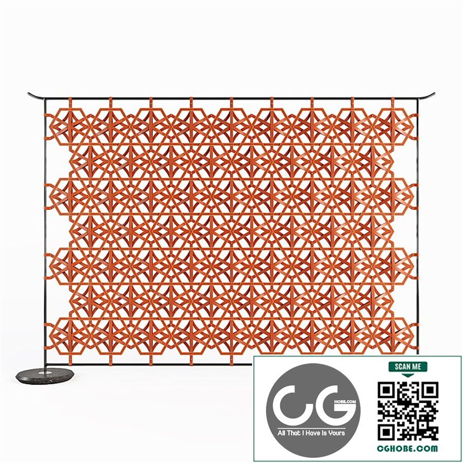 Louis Vuitton Diamond Screen Partition