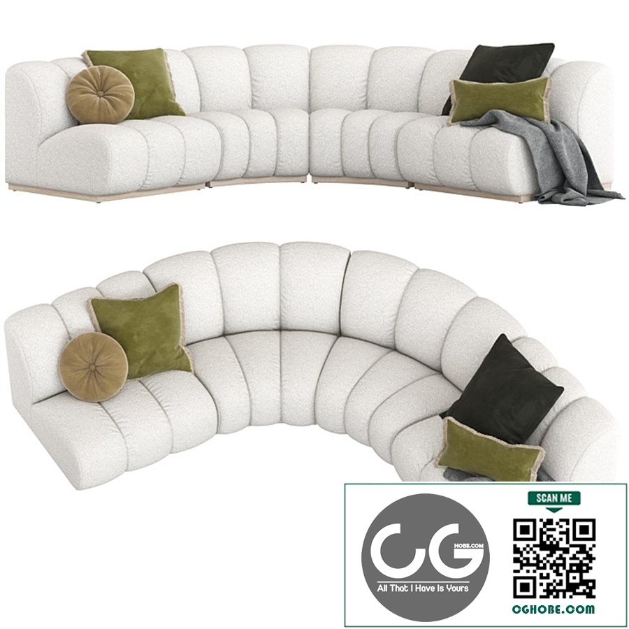 CastleRy Marlow Performance Boucle Sofa Corner
