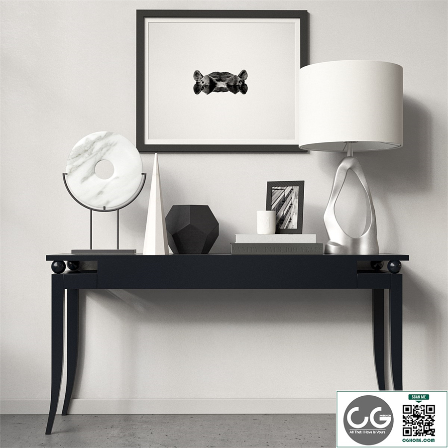 Decorative set for the console | Decor set console