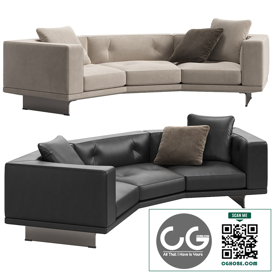 Sofa Dylan Small by Minotti
