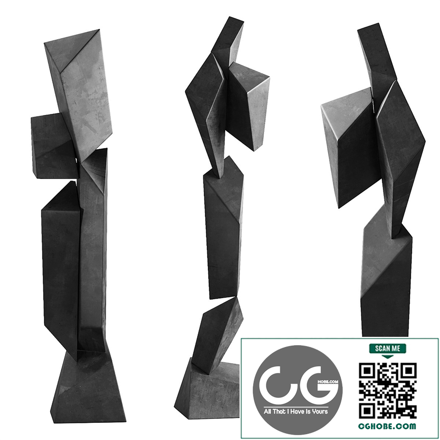 408 interior sculptures 15 minimalistic abstract modern angular artwork 01