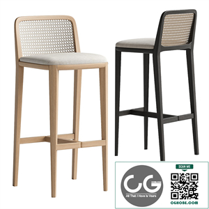 Minimal Style Solid Wood Stool