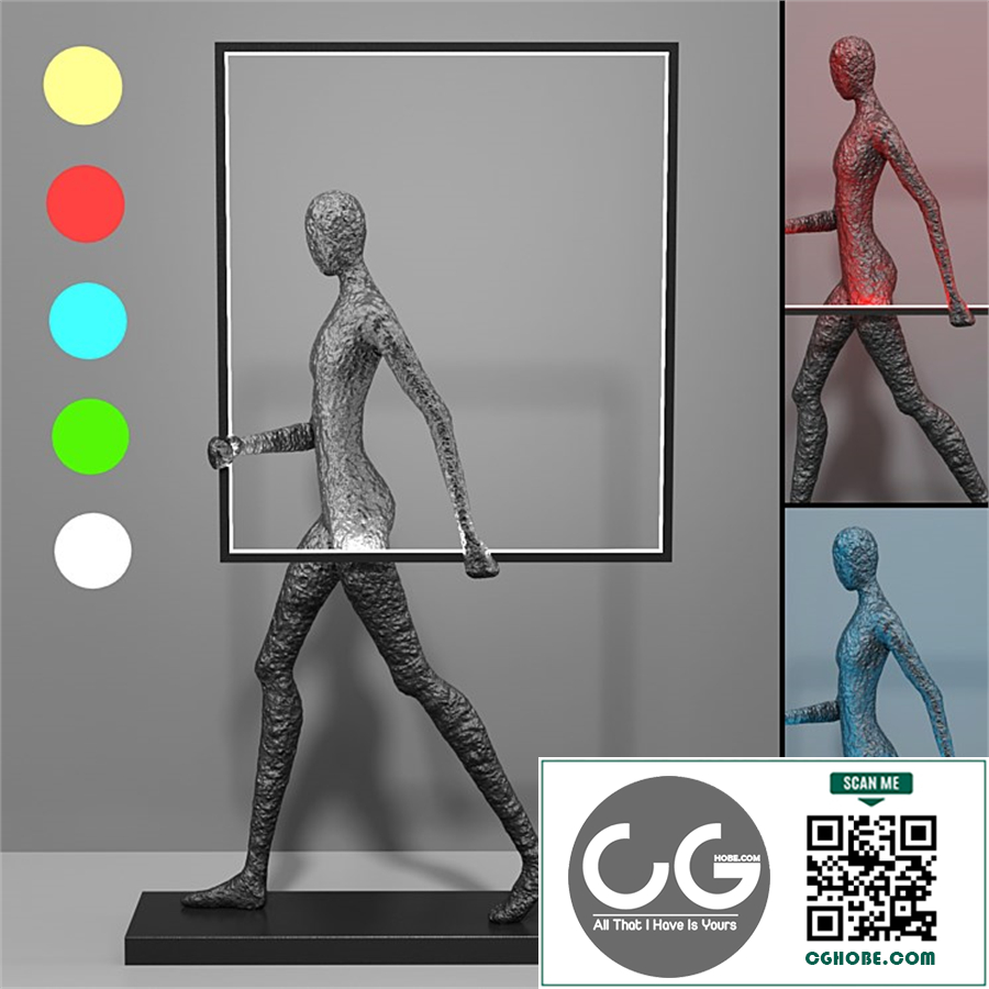 figure table lamp